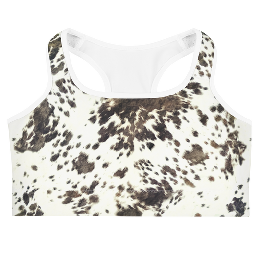 Cowhide Sports bra