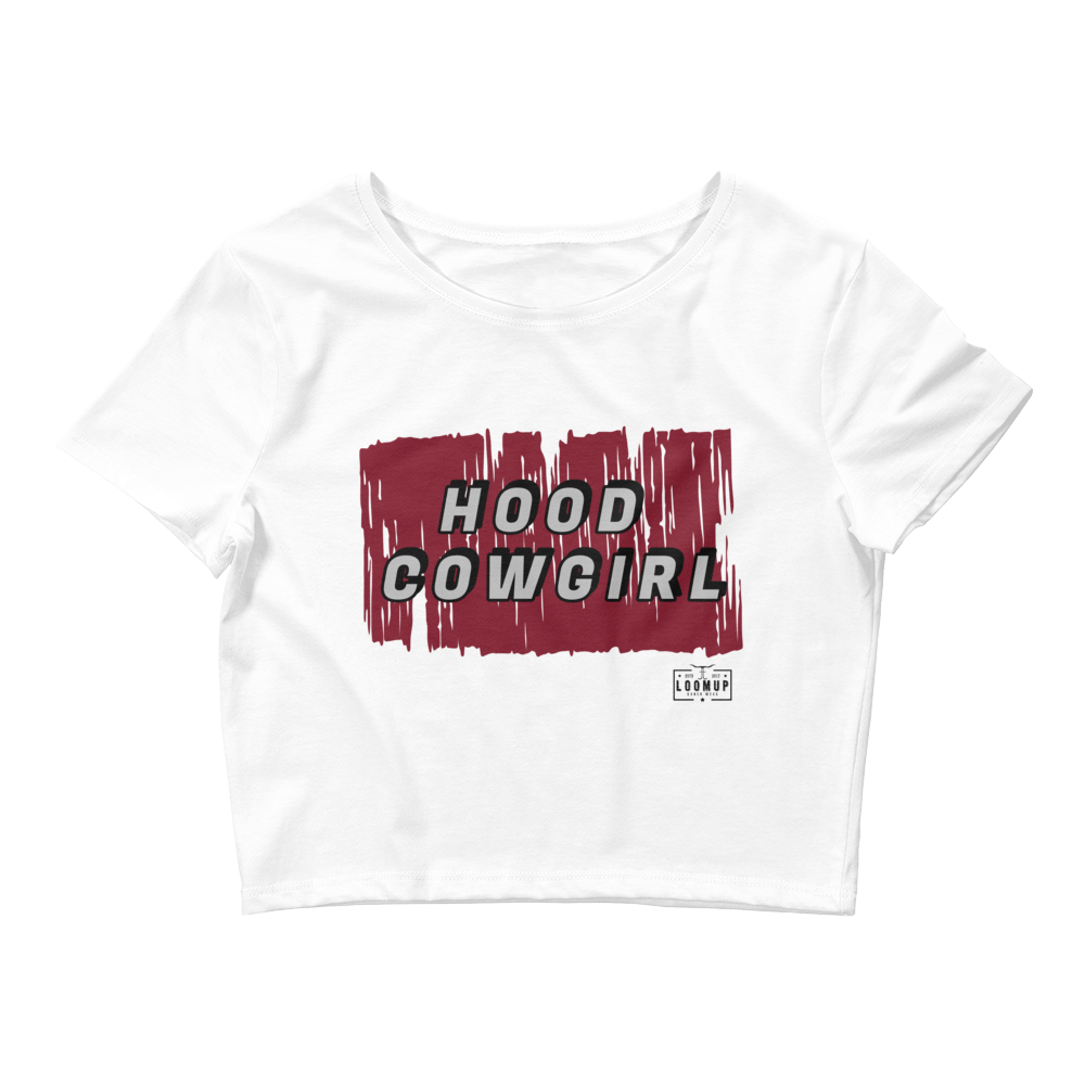 Hood Cowgirl Women’s Crop Tee
