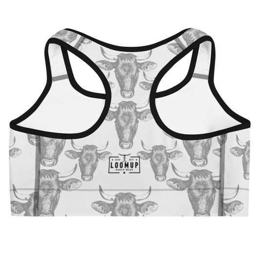 Cows Sports bra