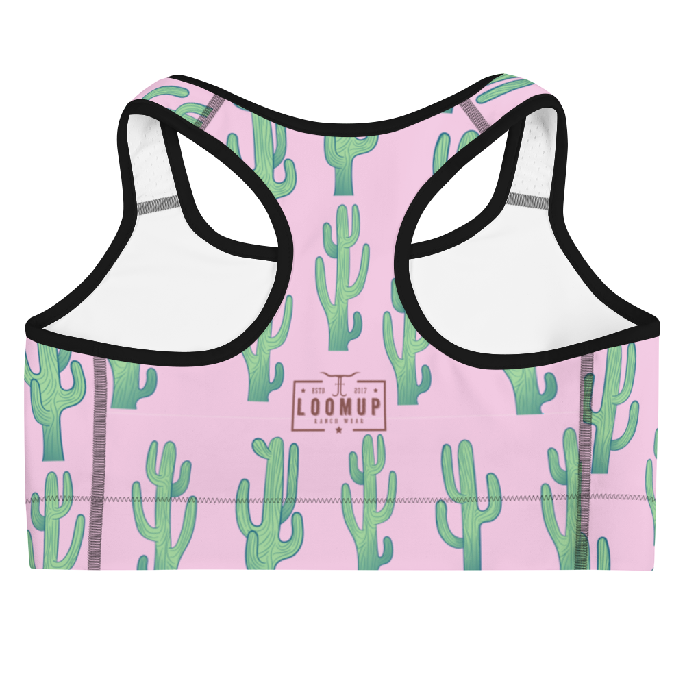 Pink Cactus Sports bra