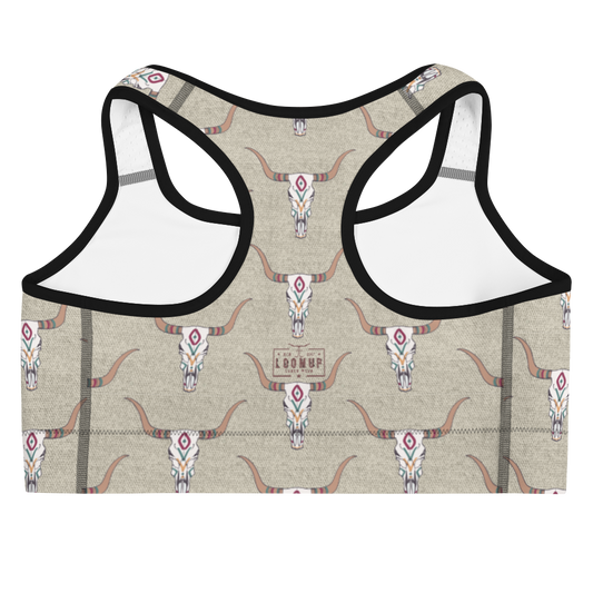 Steer Head Sports bra