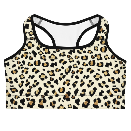 Light Cheetah Sports bra