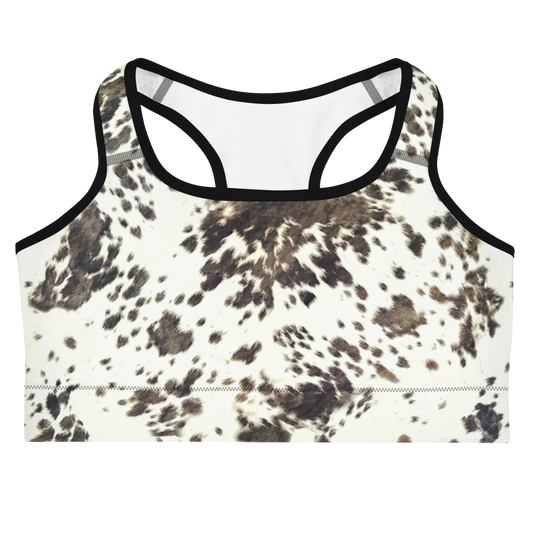 Cowhide Sports bra