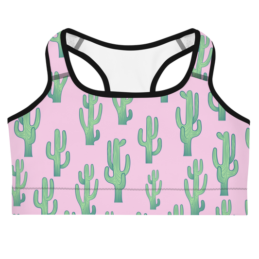 Pink Cactus Sports bra