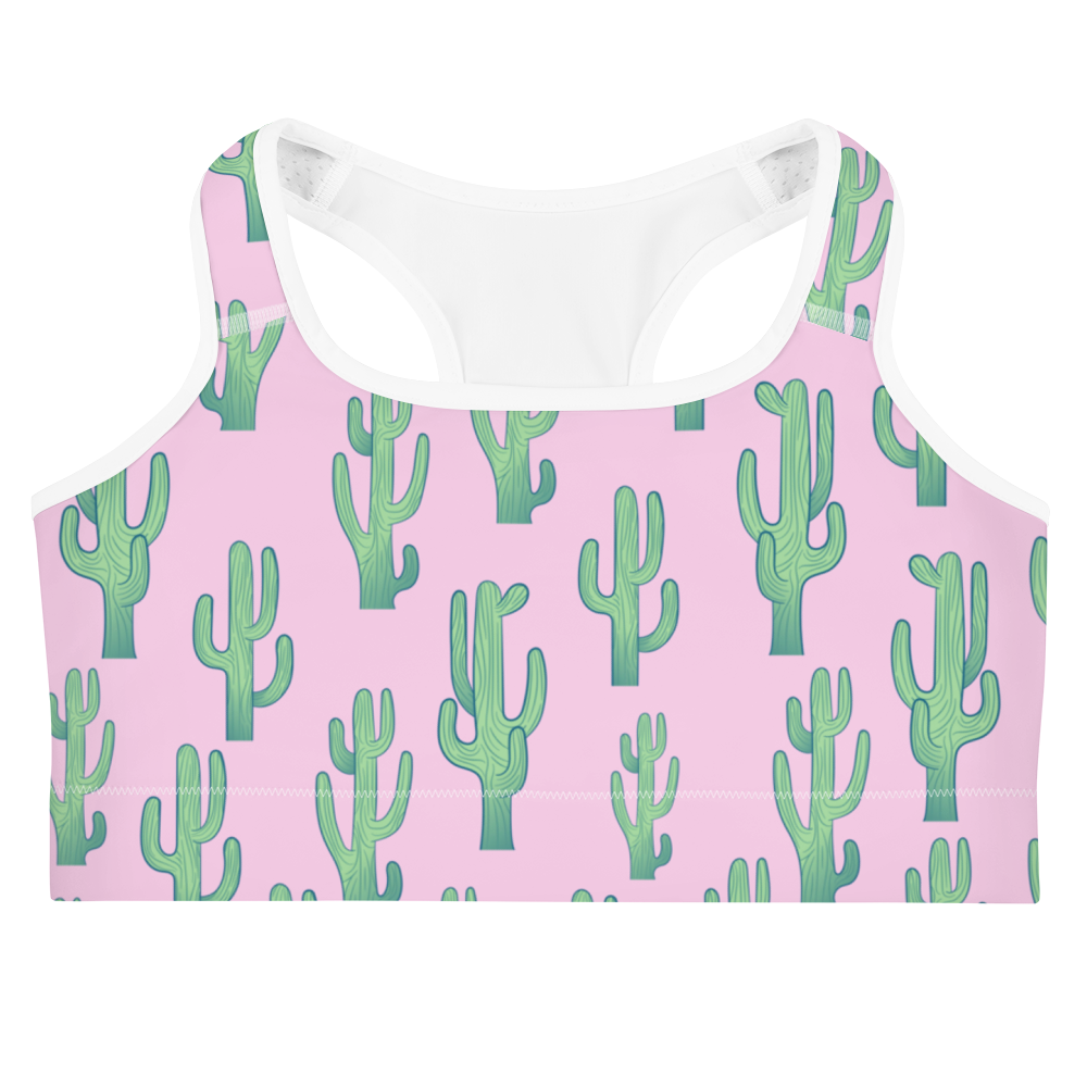 Pink Cactus Sports bra