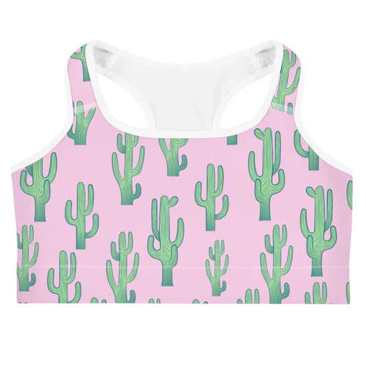 Pink Cactus Sports bra