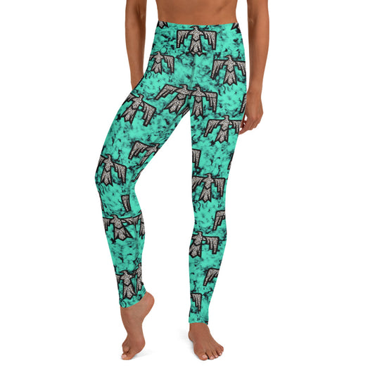 Eagle Cheetah Yoga Leggings