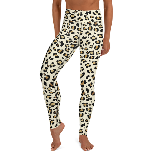 Light Cheetah Yoga Leggings