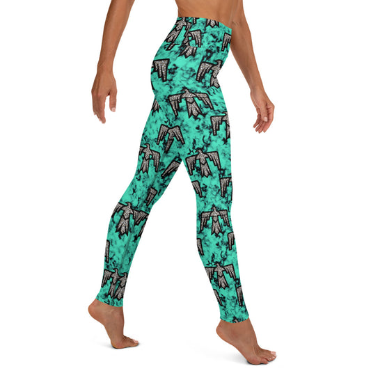 Eagle Cheetah Yoga Leggings