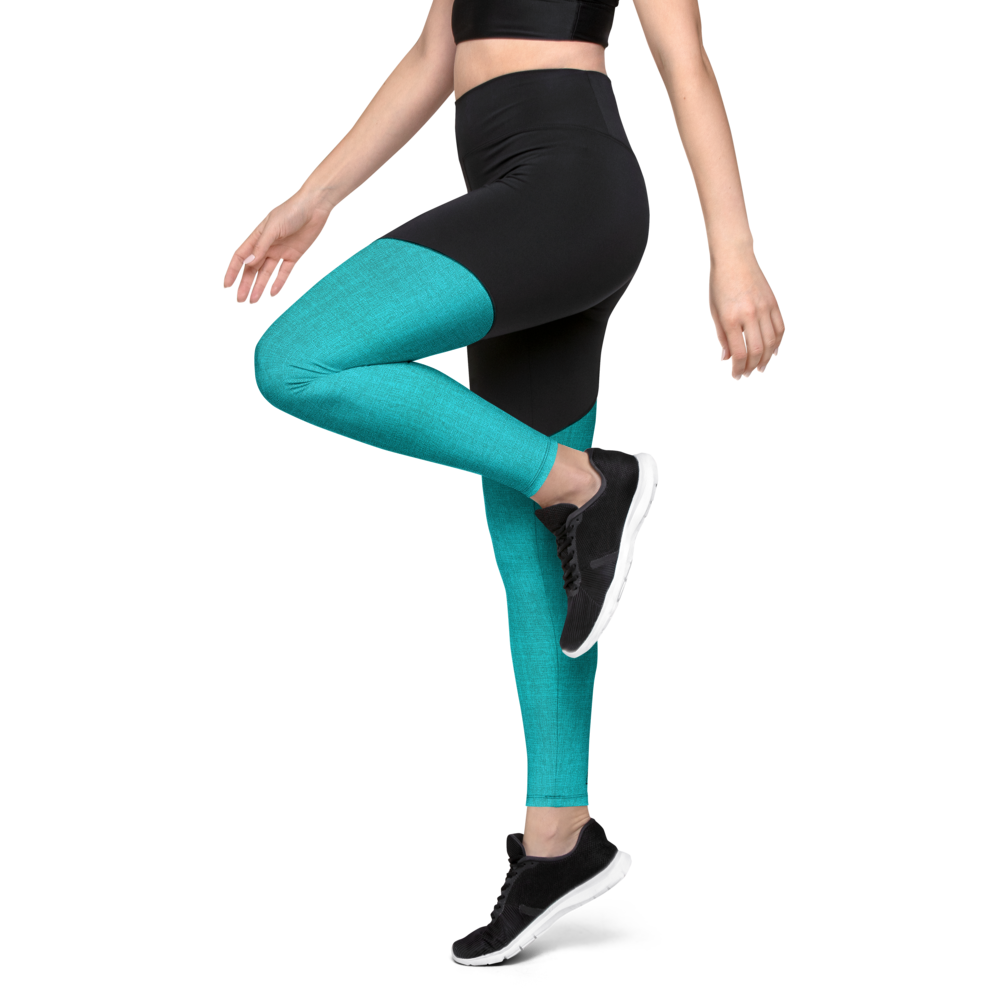 Turquoise Leggings