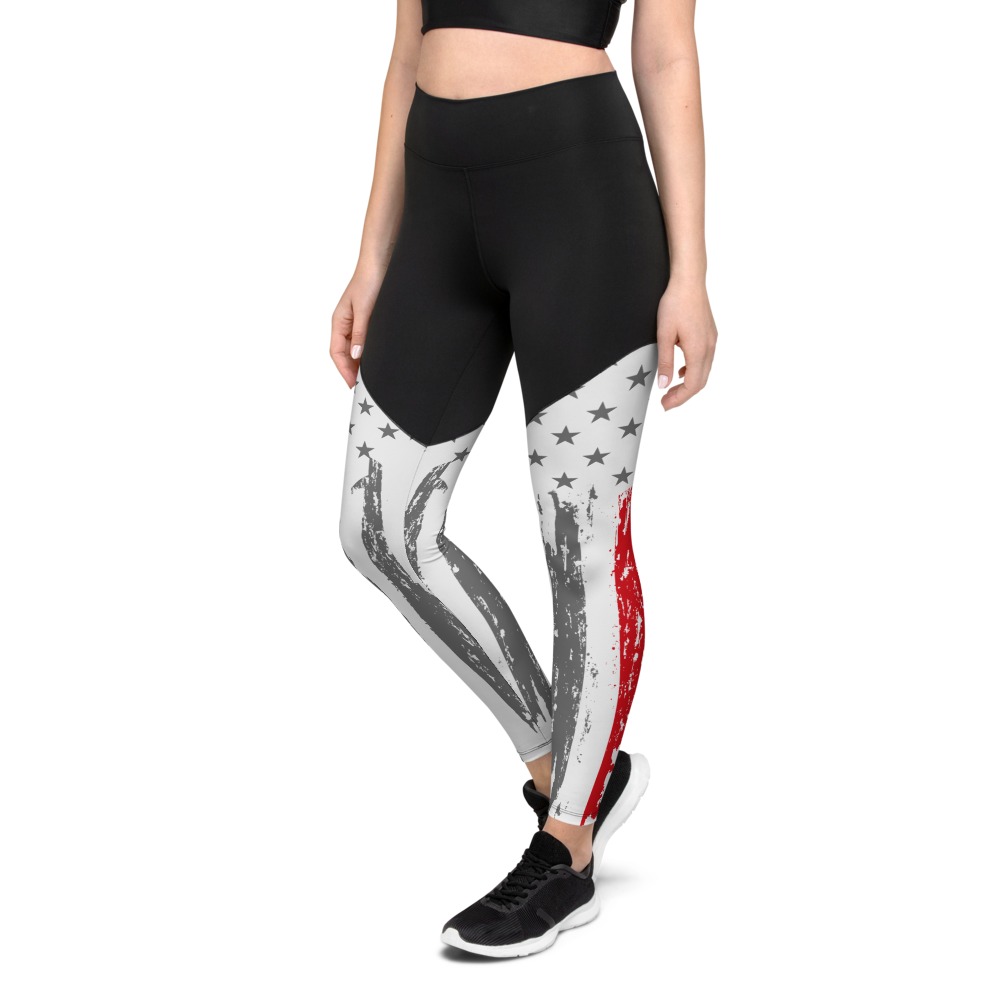 Thin Red Line Sports Leggings