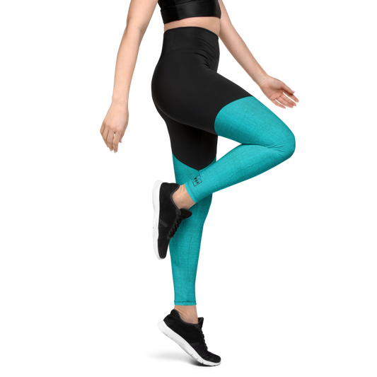 Turquoise Leggings