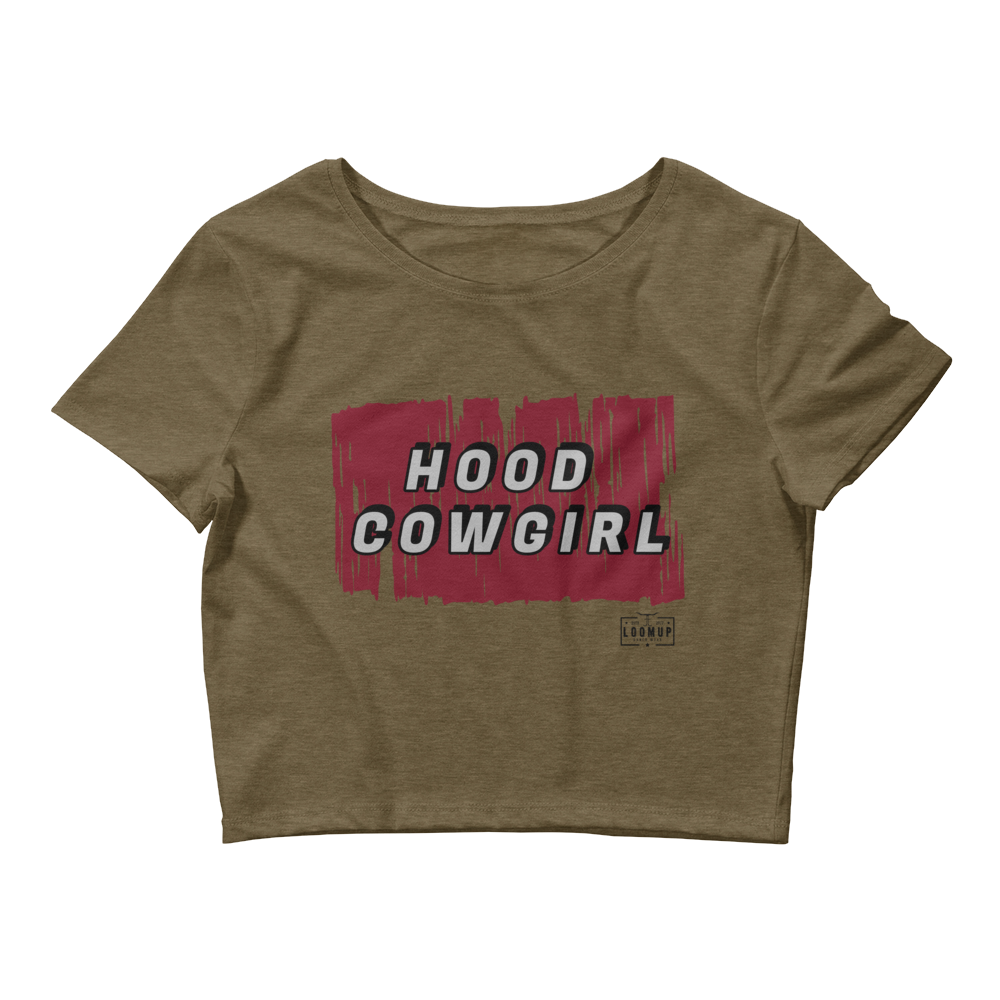 Hood Cowgirl Women’s Crop Tee