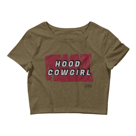 Hood Cowgirl Women’s Crop Tee